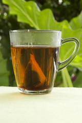 tea bags with cups