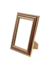 Picture frame on the white background