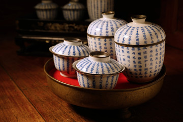 Antique Chinese tea set