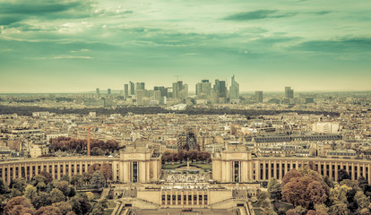 Naklejka premium Business district La Defence in Paris