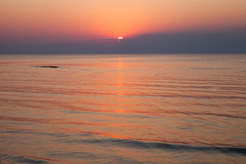 Obraz premium Baltic sunset.