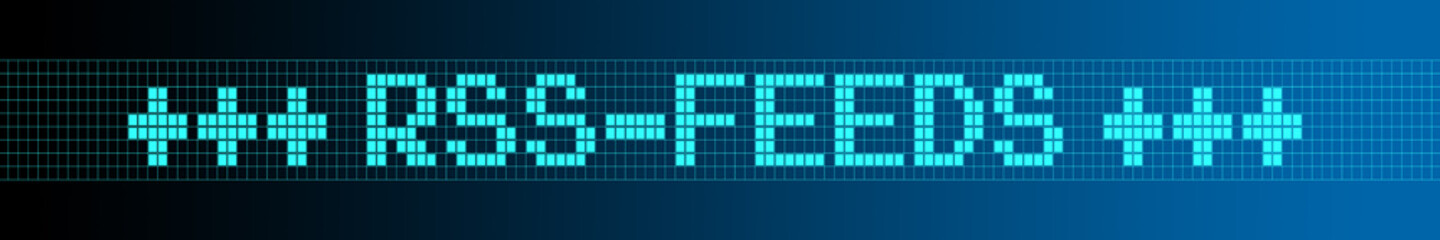 Website Banner - RSS-Feeds - Format 6 zu 1 - g958