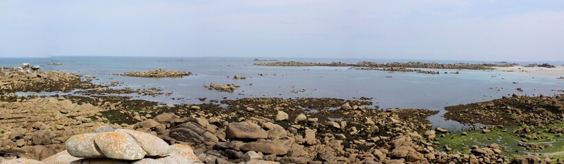 Fototapeta na wymiar côte du Finistère
