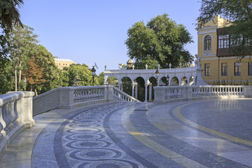 Governor's garden in Baku