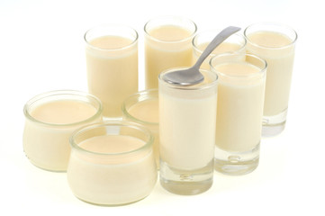 Petits pots de panna cotta