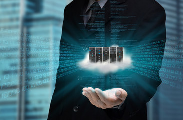 Internet Business Cloud Server at hand