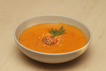 thick Indian tomato soup