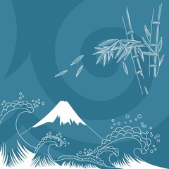 Japan style illustration © Kisika