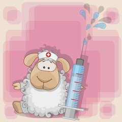 Sheep nurse