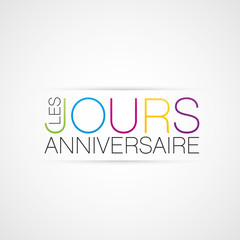 les jours anniversaire