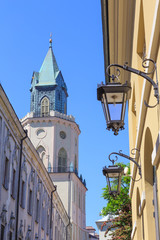 Wieża trynitarska na starym mieście w Lublinie © stepmar