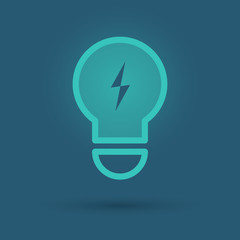 Light bulb icon.