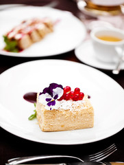Sweet napoleon cake