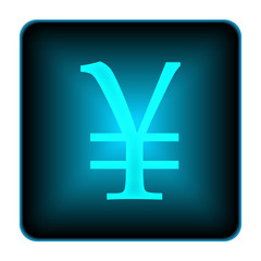Obraz premium Yen icon