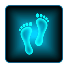 Foot print icon