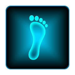 Foot print icon