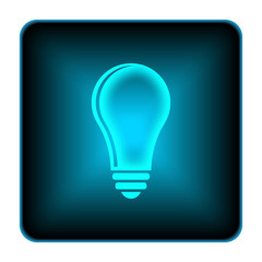 Light bulb - idea icon