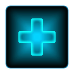 Medical cross icon