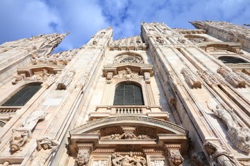 Cathedral in Milan, Italy