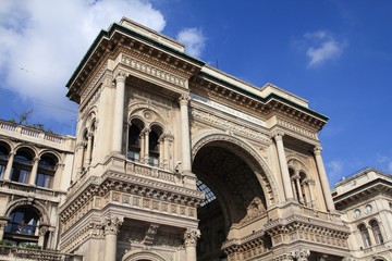 Fototapeta na wymiar Milan - Galleria Vittorio Emanuele II