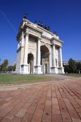 Milan monument - Arch of Peace