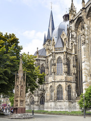 Fototapeta na wymiar Cathedral Aachen