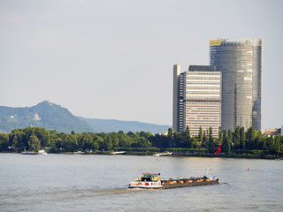 river and skyscraper Bonn
