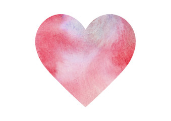 Watercolor heart