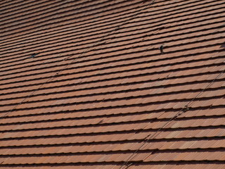 Hausdach Nahaufnahme