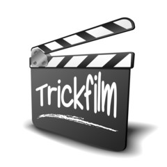 Filmklappe Trickfilm - obrazy, fototapety, plakaty