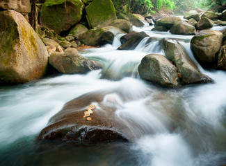 waterfall in national park , Chanthaburi , thailand