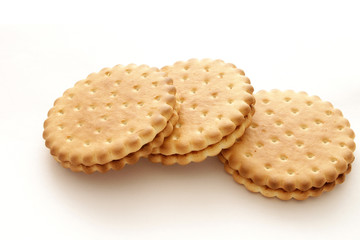 biscuits fourrés au chocolat
