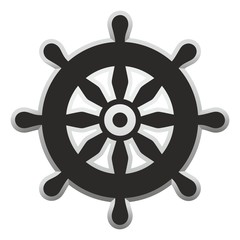 Obraz premium Steuerrad0808a