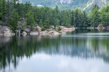 Jackson Lake in Killarney Provincial Park Ontario