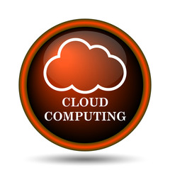 Cloud computing icon