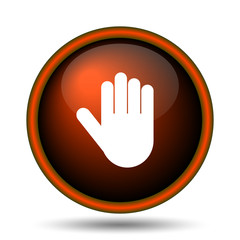 Obraz premium Stop icon