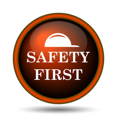 Safety first icon