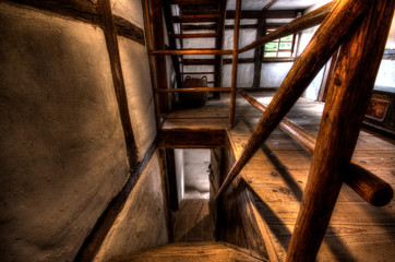 Holztreppe