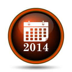 2014 calendar icon