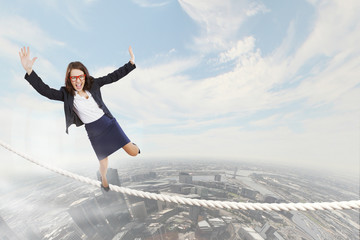 Fototapeta premium Risk in business