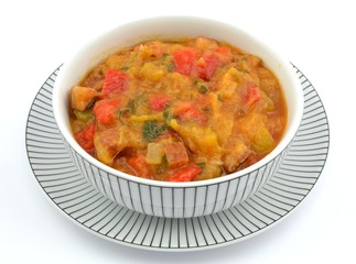 dish with zucchini