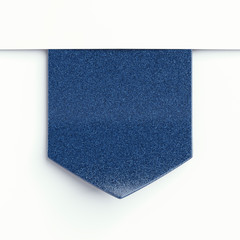 Fototapeta premium blue clothing label