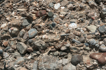 Различные галечные камни текстура