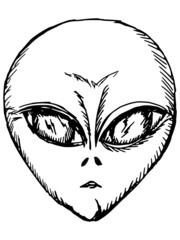 portrait of alien