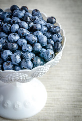 Fresh blueberries