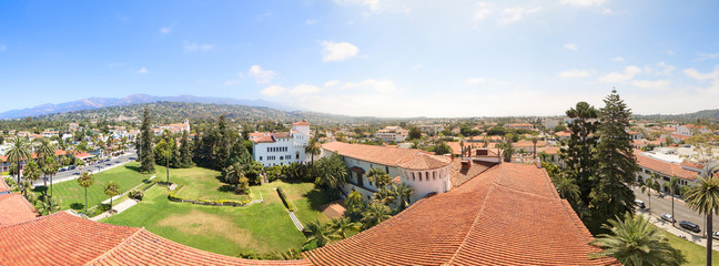Panorama of Santa Barbara