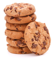 Chocolate homemade pastry cookies