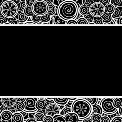 Floral pattern. Illustration. Background