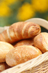 Frühstücken im Garten