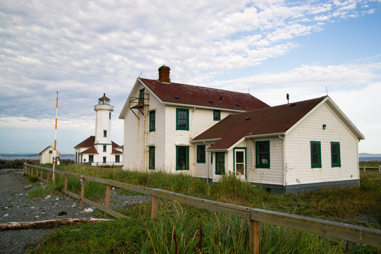 Point Wilson Lighthouse Puget Sound Fort Wordon